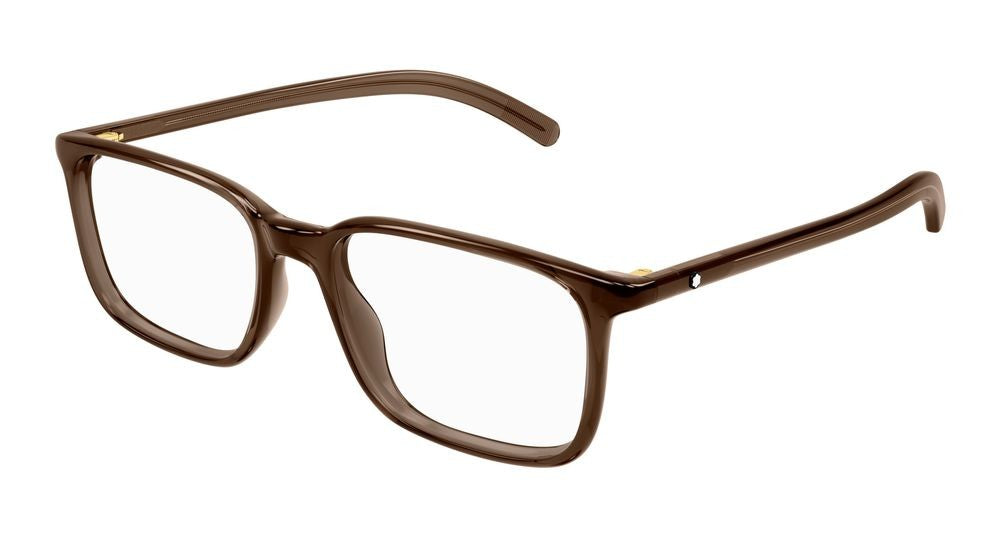 Montblanc Eyeglasses Montblanc Mb0328o 004 Brown Brown Transparent 54/17/145