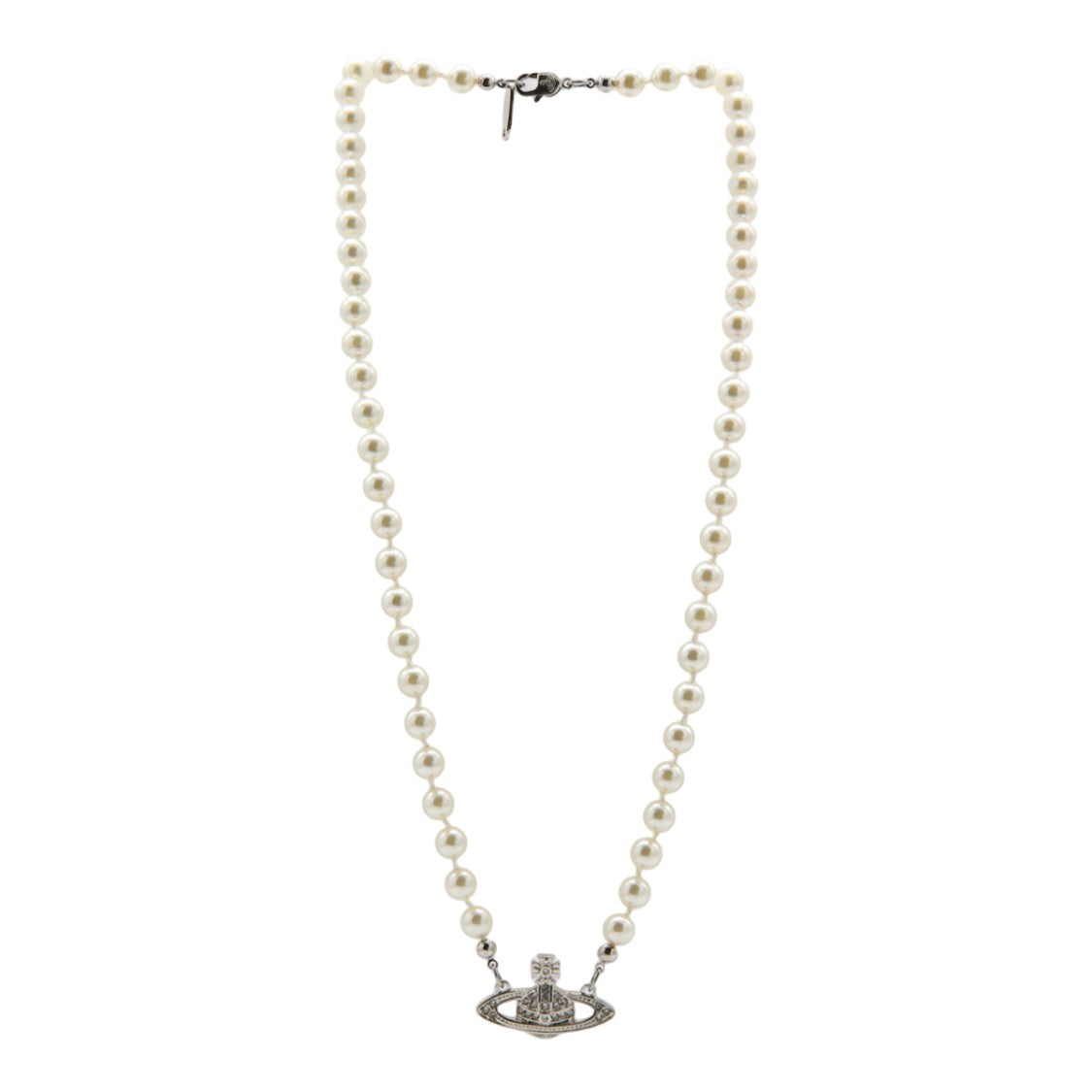 Vivienne Westwood Platinum Brass Necklaces