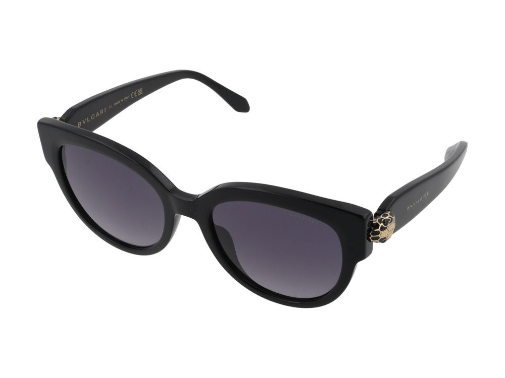 Bulgari Bv40086i Black Rectangular Frame Sunglasses