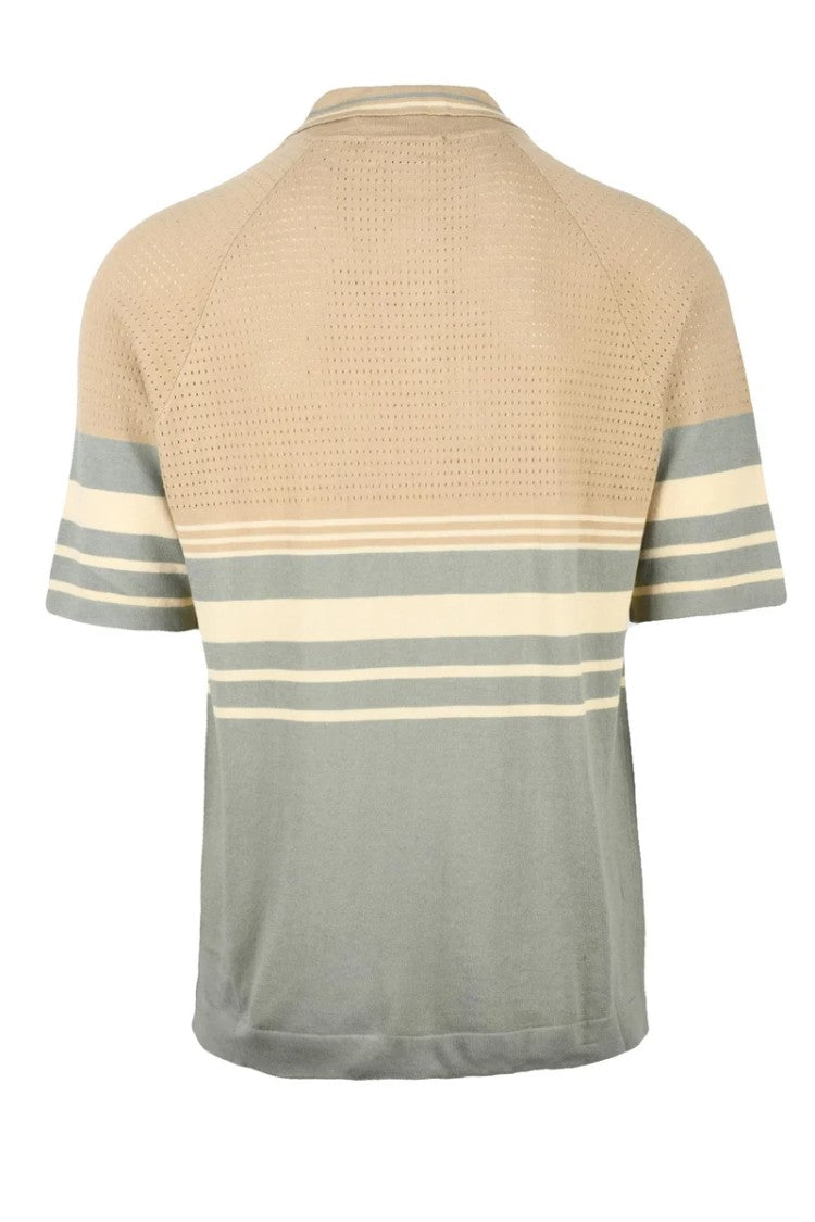 Daniele Fiesoli Knit Polo Shirt - Beige