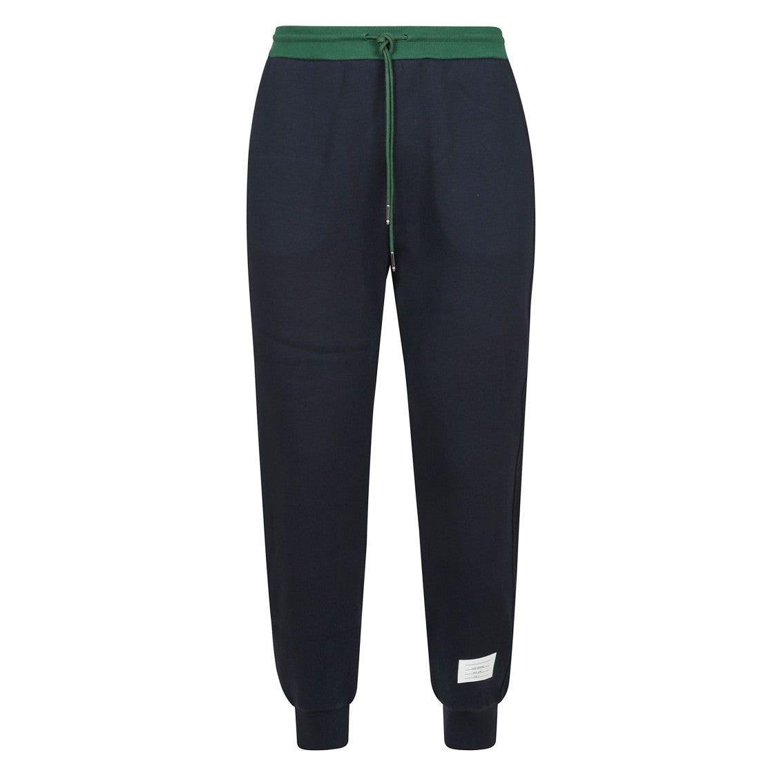 Thom Browne Tapered Casual Pants With Contrasting Details
