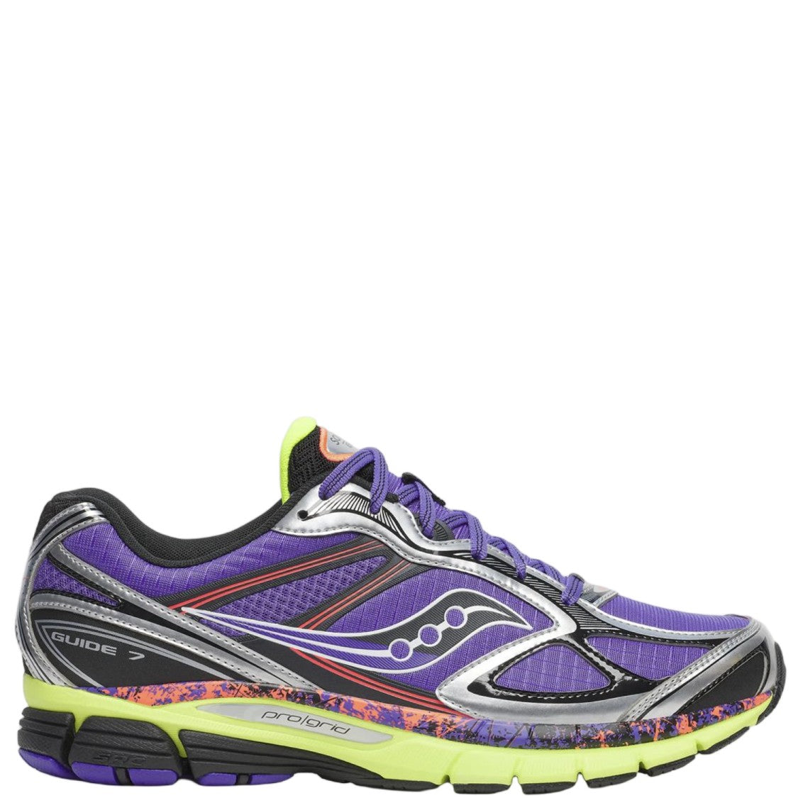 Saucony Progrid Guide 7 Hi Octane Fabric Sneakers