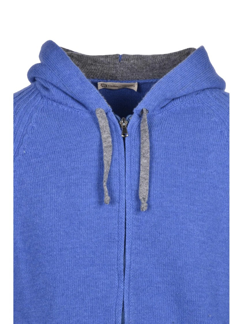 Cashmere Company P. Cashmere Company P. Zip-Up Sweater In Premium Wool