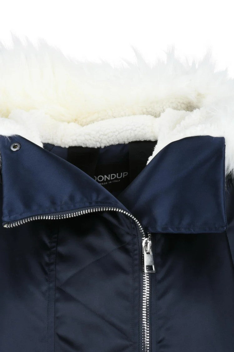 Dondup Parka With Plush Hood - Multicolor