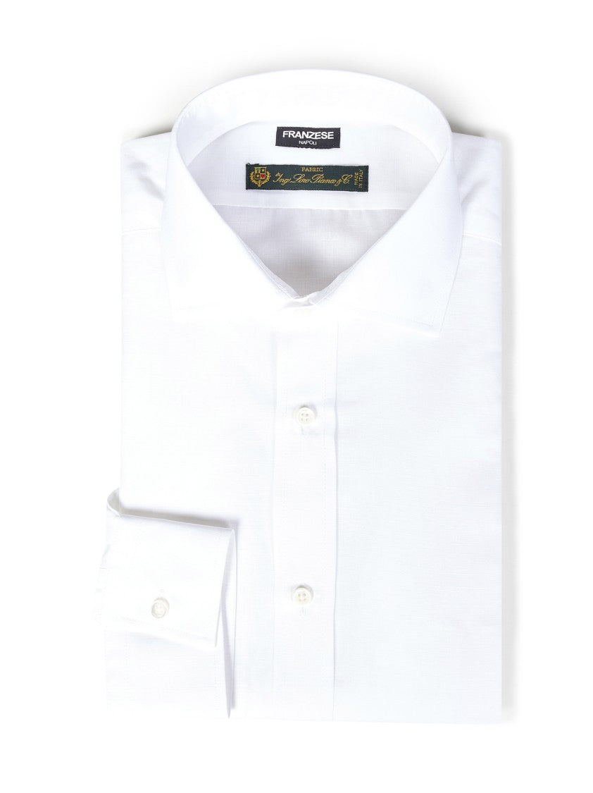 Franzese Collection Classic White Tailored Shirt