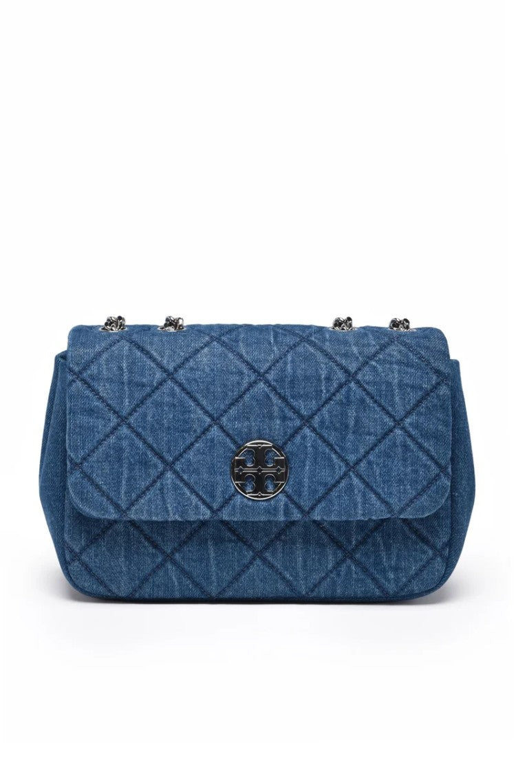 Tory Burch Willa Denim Shoulder Bag - Denim