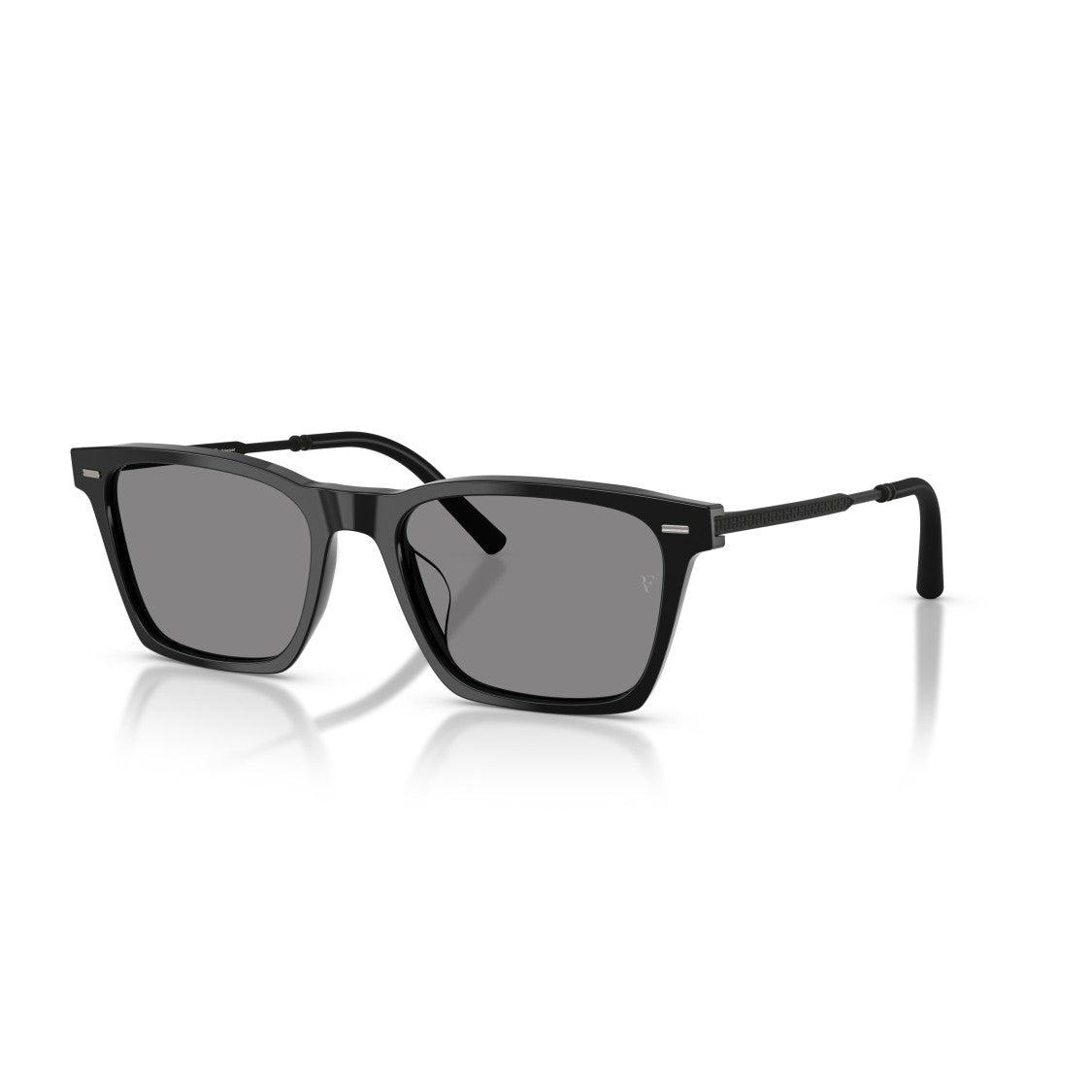 Oliver Peoples 0Ov5624su Sleek Rectangular Sunglasses With Glossy Acetate Front