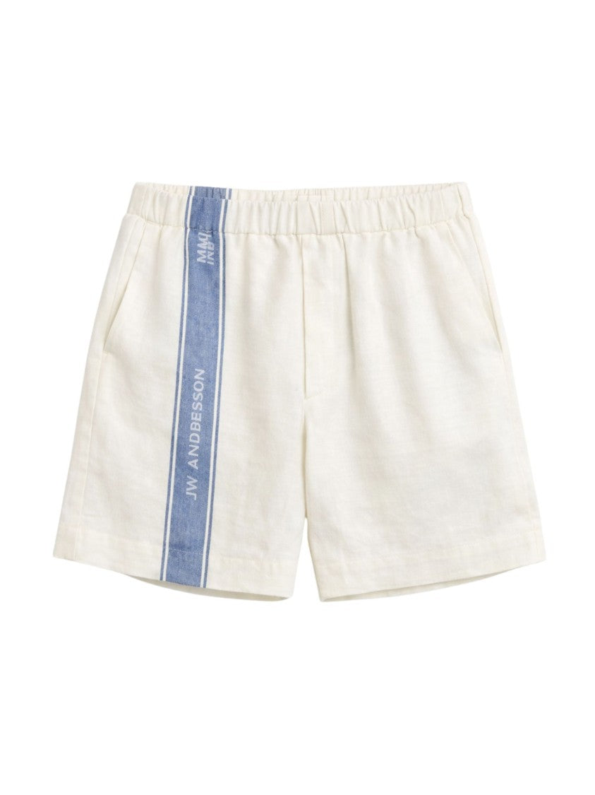 J. W. Anderson White Contrasting Stripe Shorts