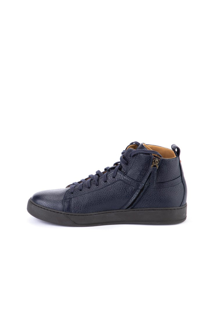 Henderson Dakota Deer Leather Mid-Top Sneakers