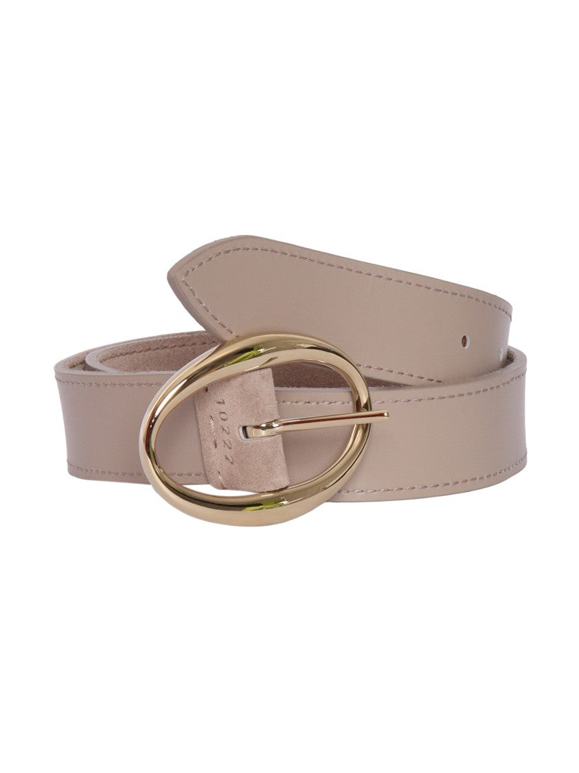 Claudio Orciani Peach Double Suede Belt