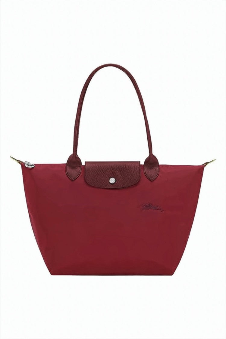 Longchamp Spacious Burgundy Tote Bag