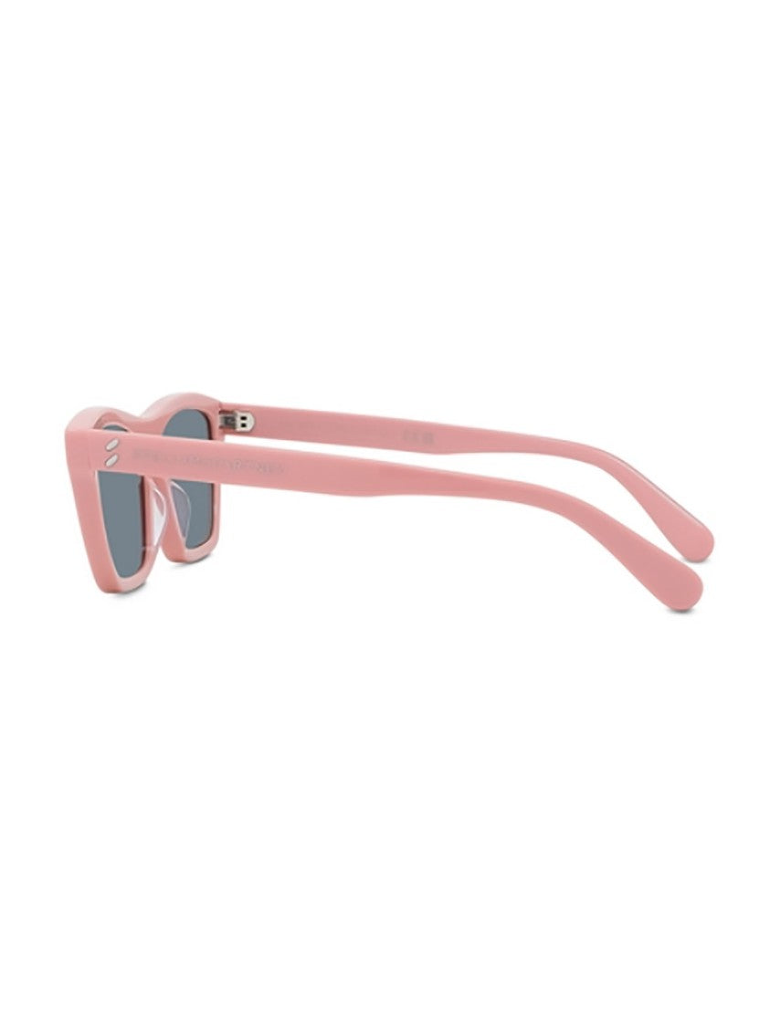 Stella Mccartney Angular Frame Sunglasses With Pastel Accents