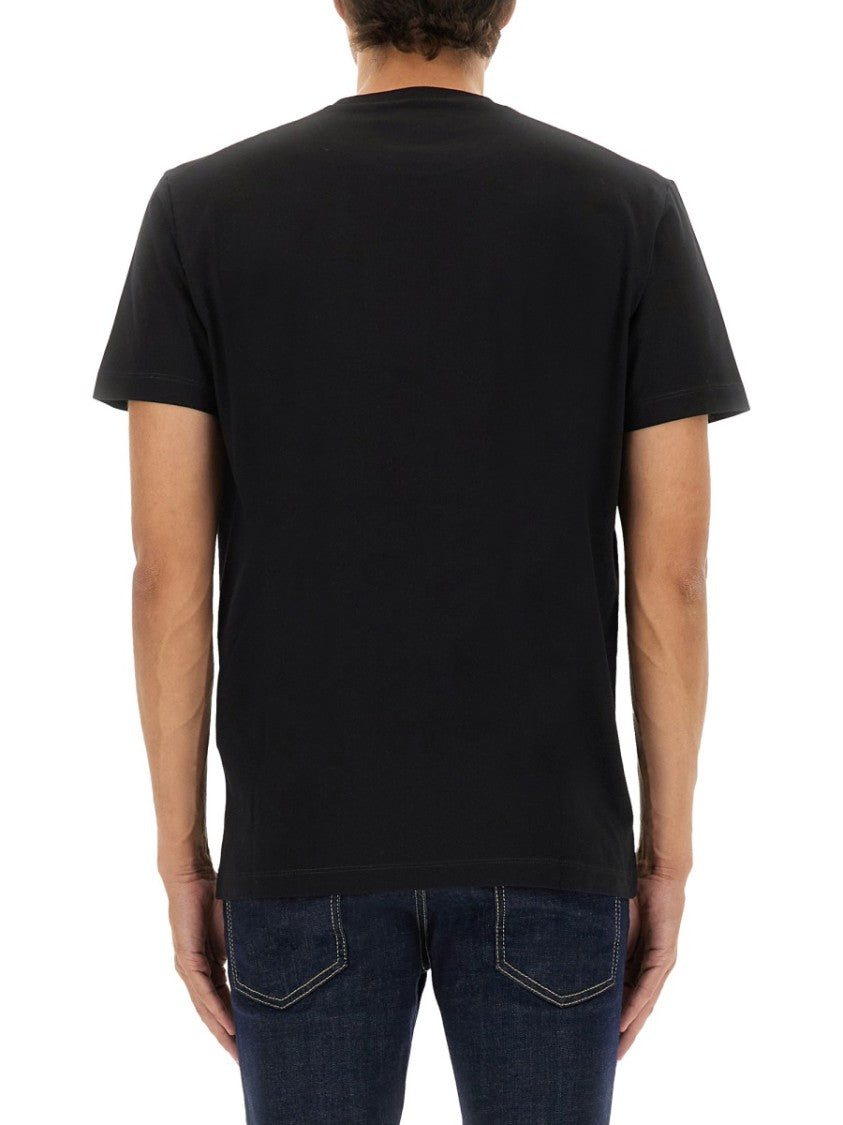 Dsquared2 Classic Black T-Shirt With Pocket
