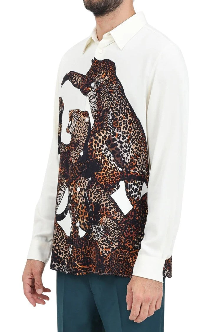 Just Cavalli Viscose Shirt - White