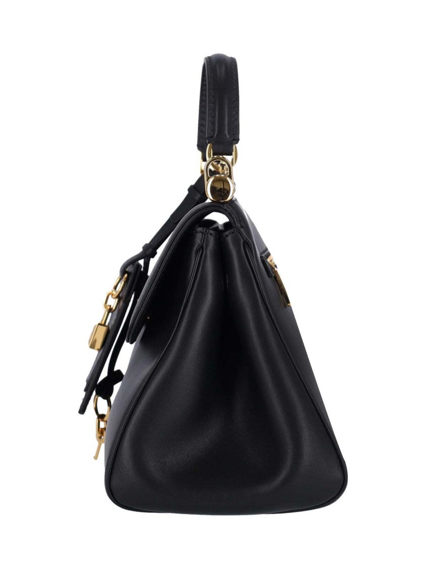 Dolce & Gabbana "My Sicily" Handbag, In Black Calfskin
