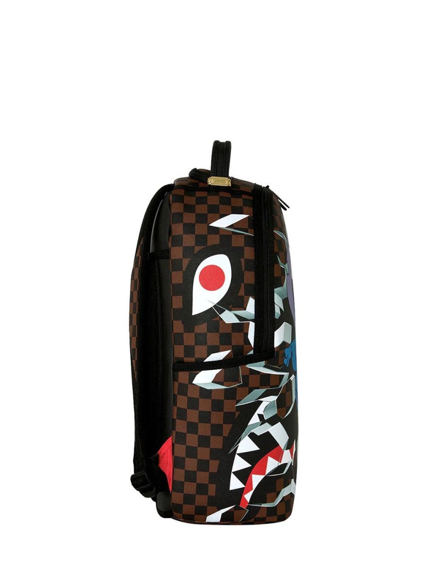 Sprayground Black And Blue Disney Stitch Breakout Backpack
