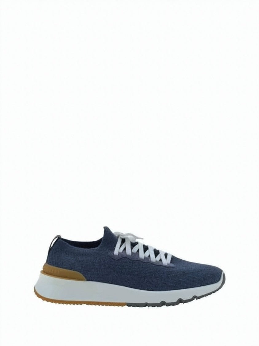 Brunello Cucinelli Brunello Cucinelli Low-Profile Knitted Sneakers