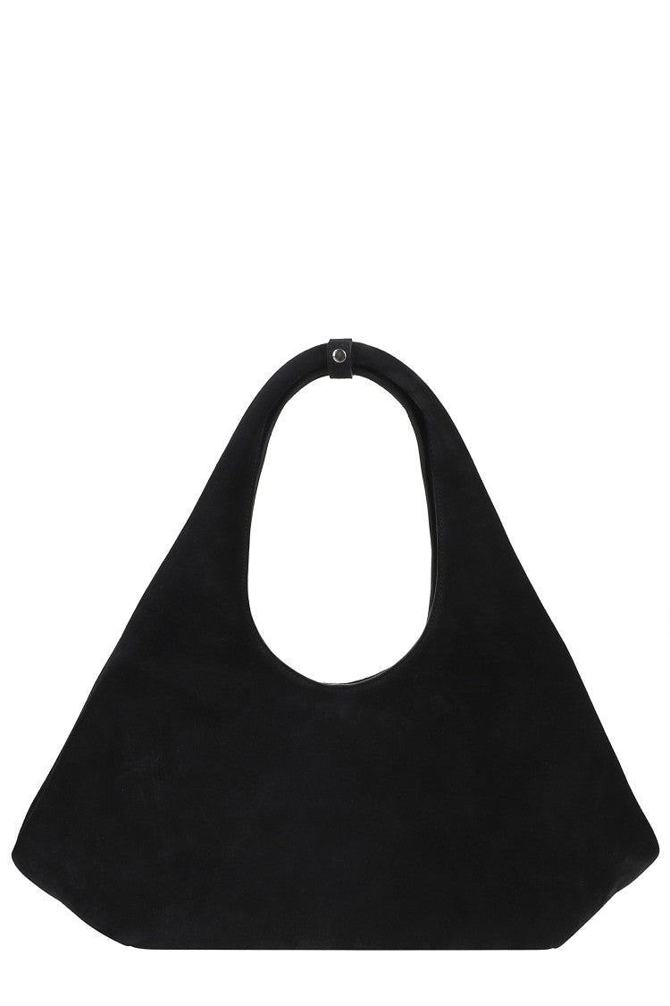 Coperni Black Folded Bag Suede Leather Shoulder Bag