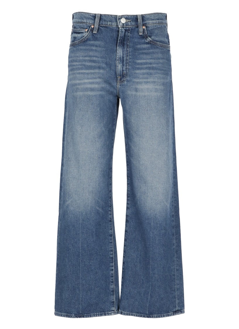 Mother Blue The Dodger Ankle Jeans