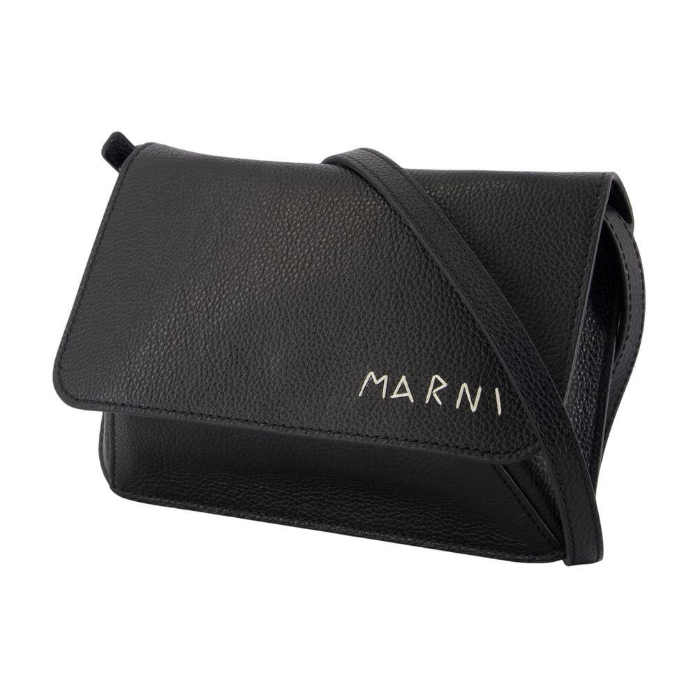 Marni Crossbody - Leather - Black