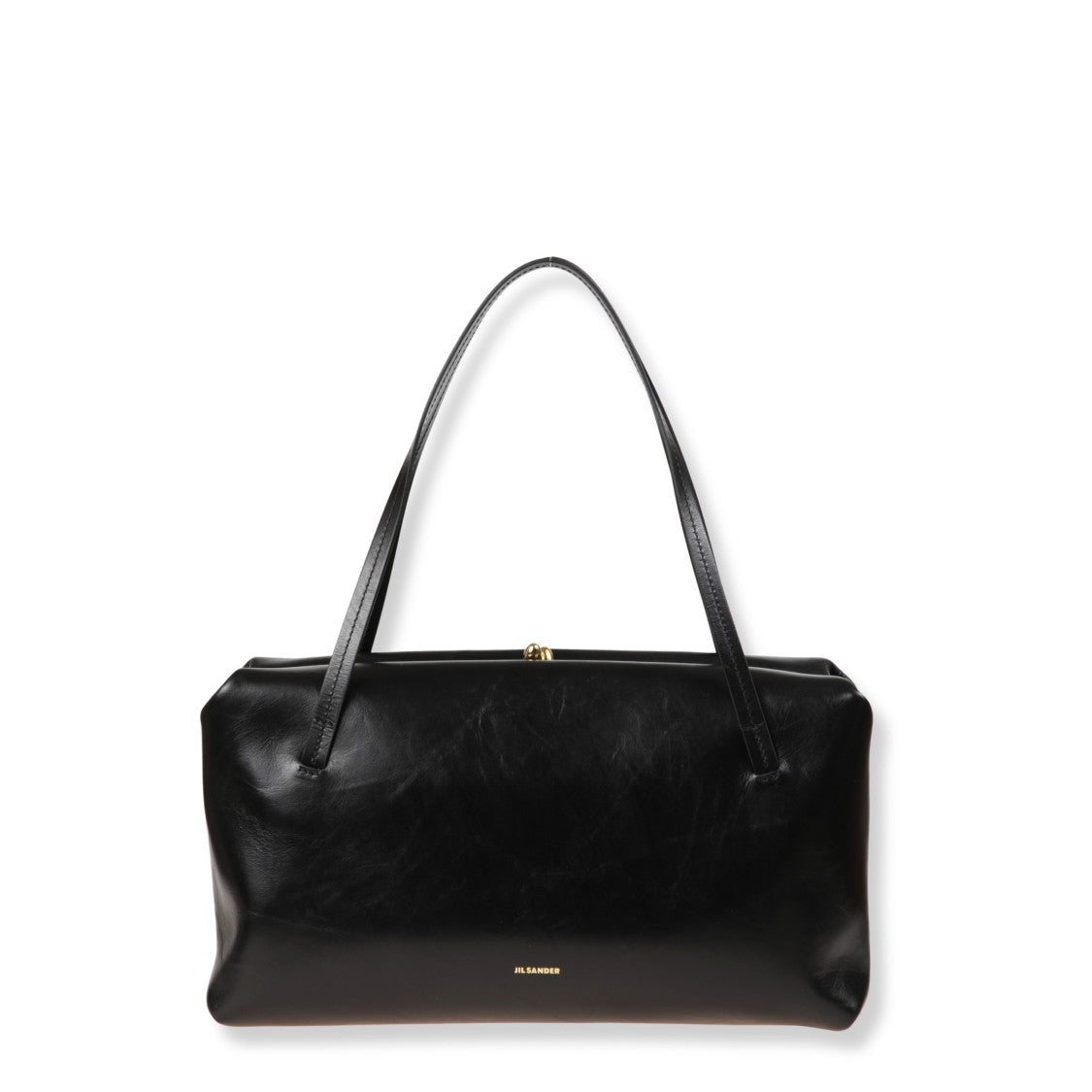 Jil Sander Structured Vintage Leather Handbag