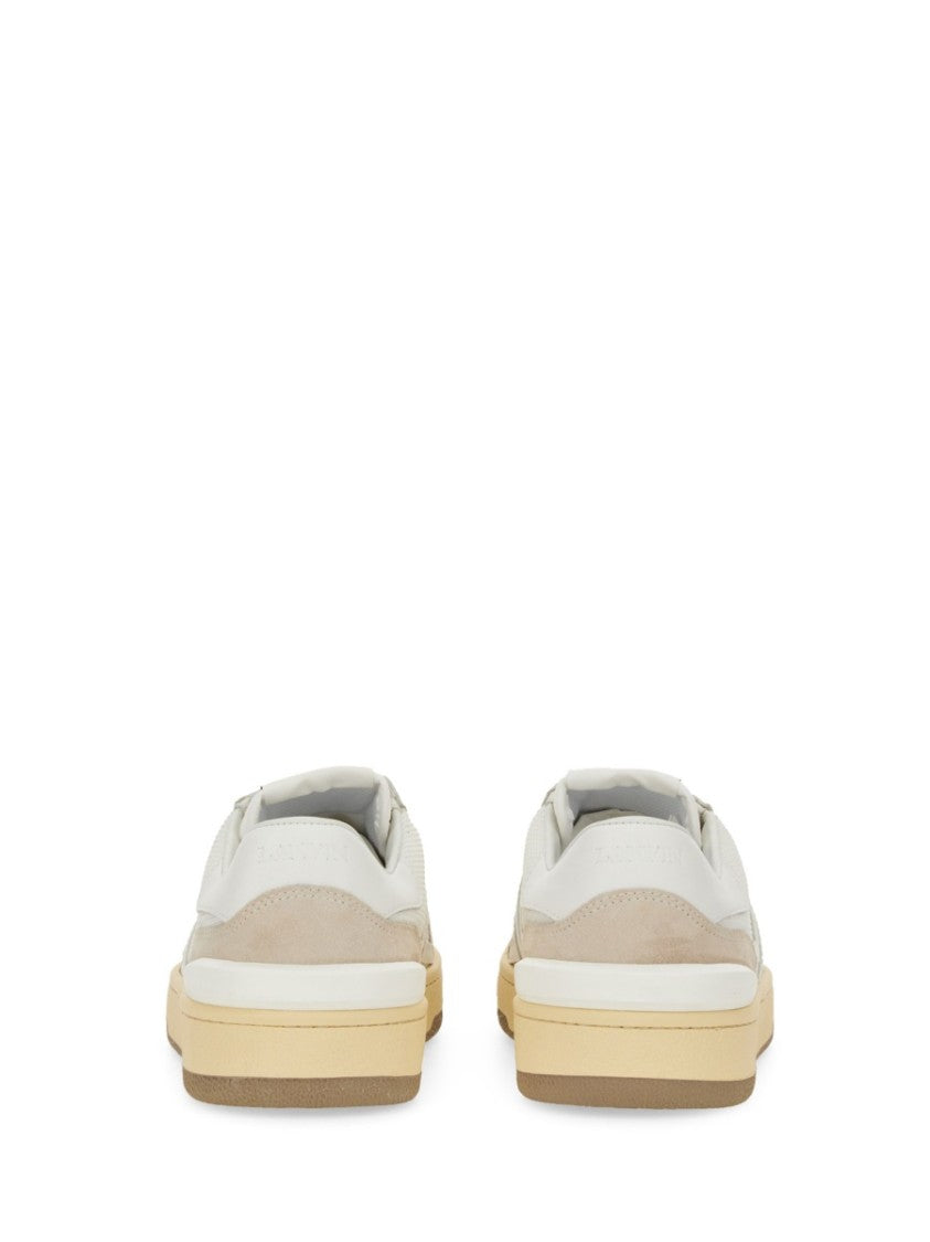 Lanvin Clay Sneakers With Textured Upper