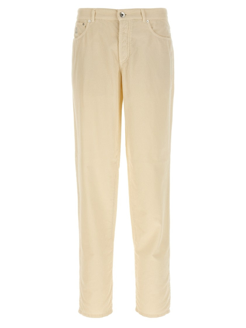 Brunello Cucinelli 900 Stripes Cotton Pants
