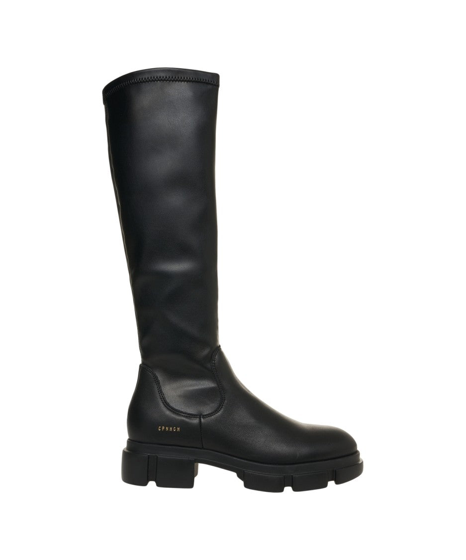 Copenaghen Knee-High Smooth Leather Cph556 Boots