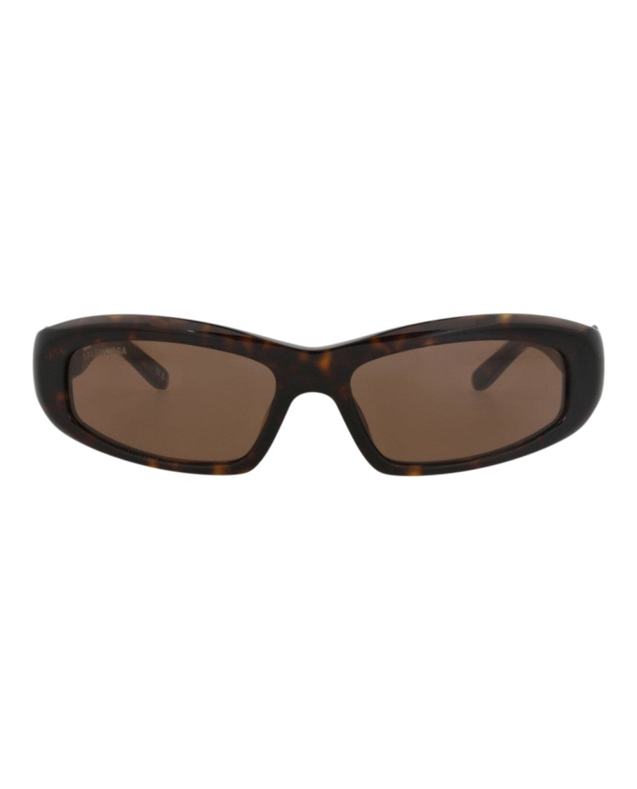 Balenciaga Square-Frame Recycled Acetate Sunglasses