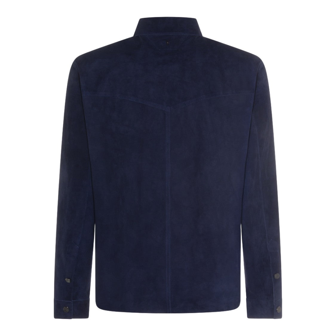 Salvatore Santoro Deep Navy Blue Suede Jacket