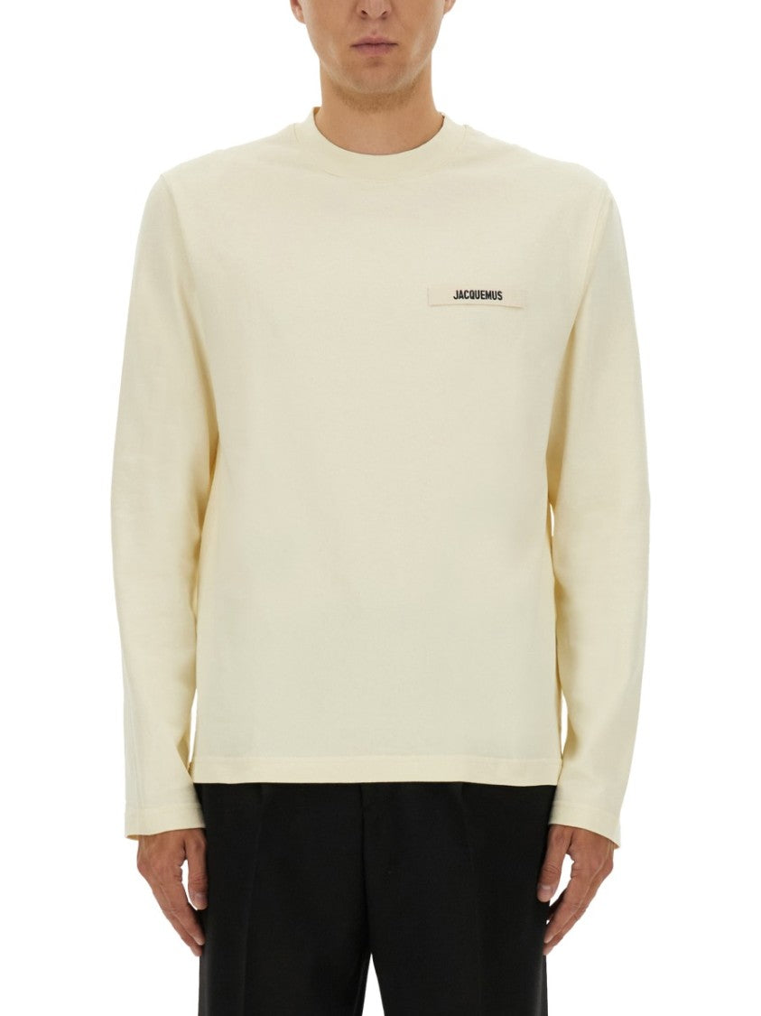 Jacquemus Relaxed Fit Crew Neck Long-Sleeved T-Shirt