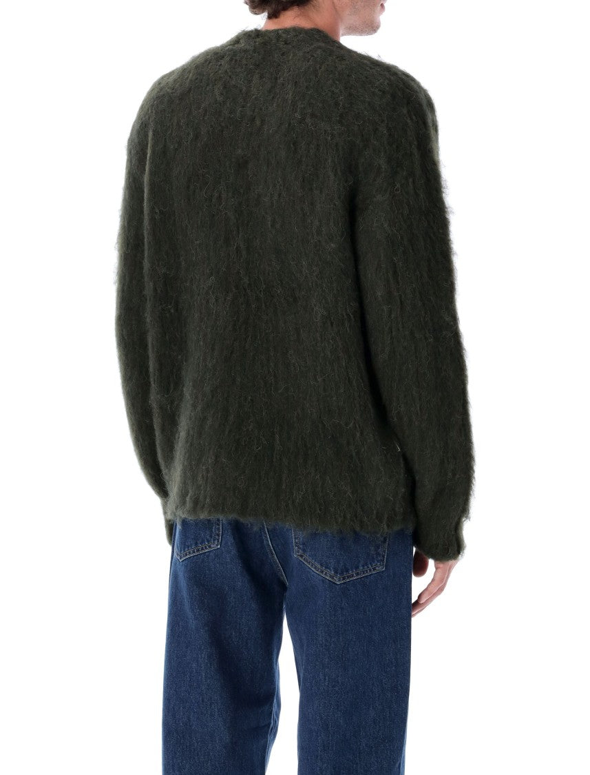 Obey Brushed Patron V-Neck Cardigan