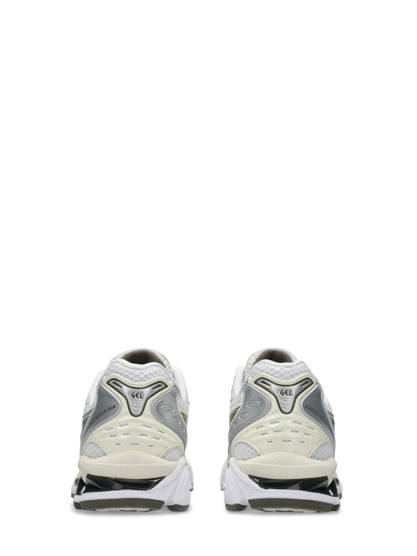 Asics White Gel-Kayano 14 Synthetic Leather Sneakers