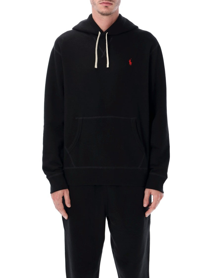 Polo Ralph Lauren Cotton-Blend Fleece Hoodie With Adjustable Drawstring