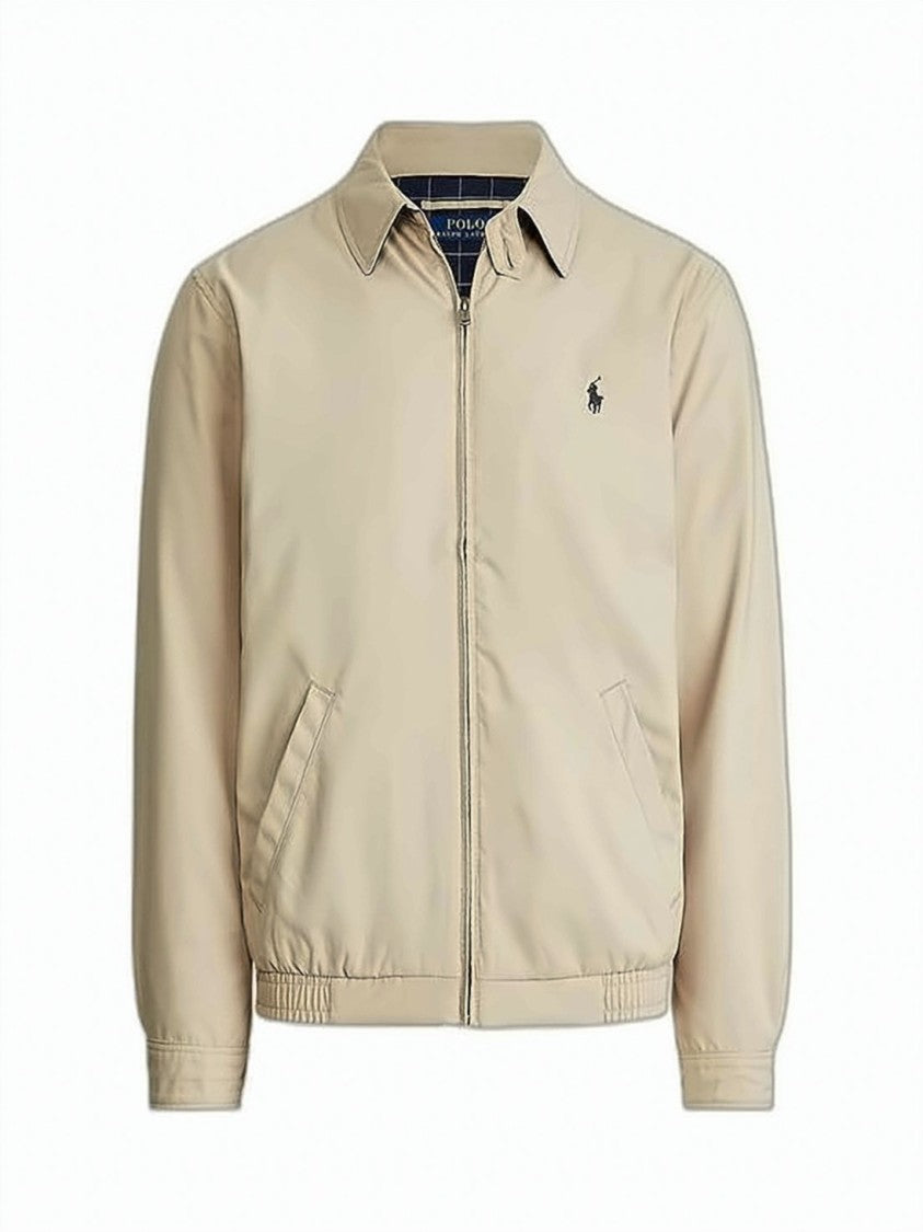 Polo Ralph Lauren Minimalist Bomber Jacket With Embroidered Logo