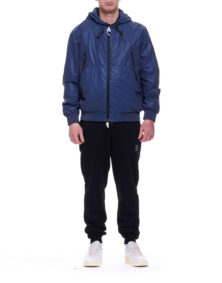 Outhere Mid-Season Hooded Jacket With Zip Closure And Regular Fit