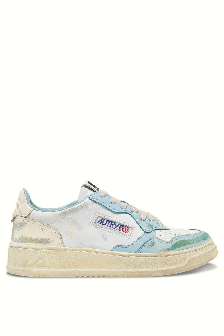 Autry Women’S Super Vintage Leather Sneakers