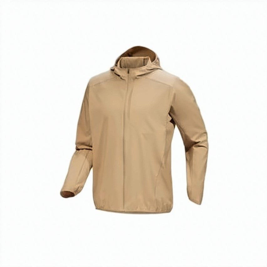 Arc'teryx Brown Jacket With Front Zipper Closure