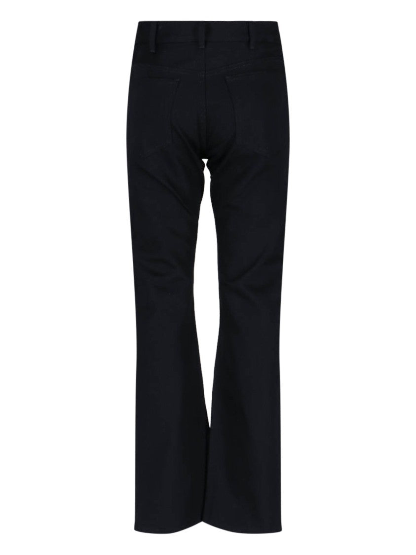 Céline Bootcut Jeans With Classic Five-Pocket Design And Flared Hem