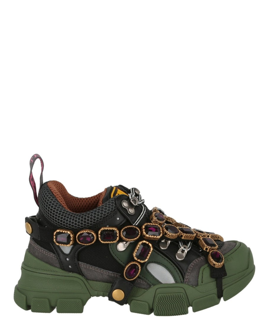 Gucci Flashtrek Chunky Leather Sneakers