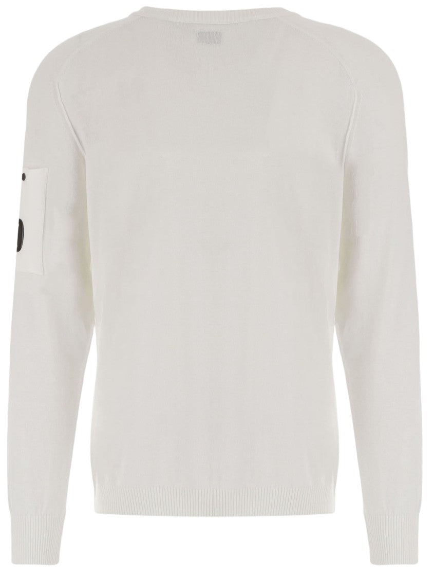 C.P. Company Cotton Sweater With Logo