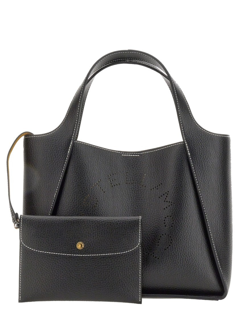 Stella Mccartney Structured Shoulder Bag With Double Handle