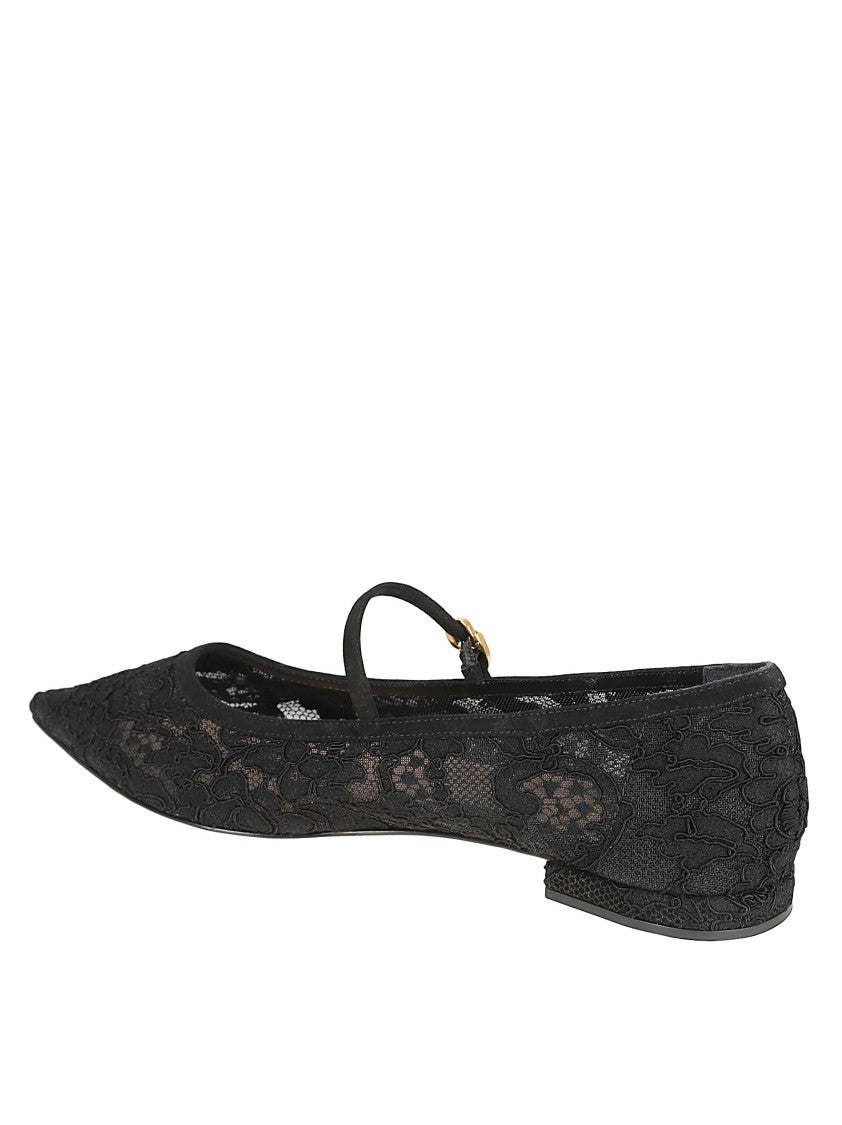 Gianvito Rossi Pointed Toe Flats