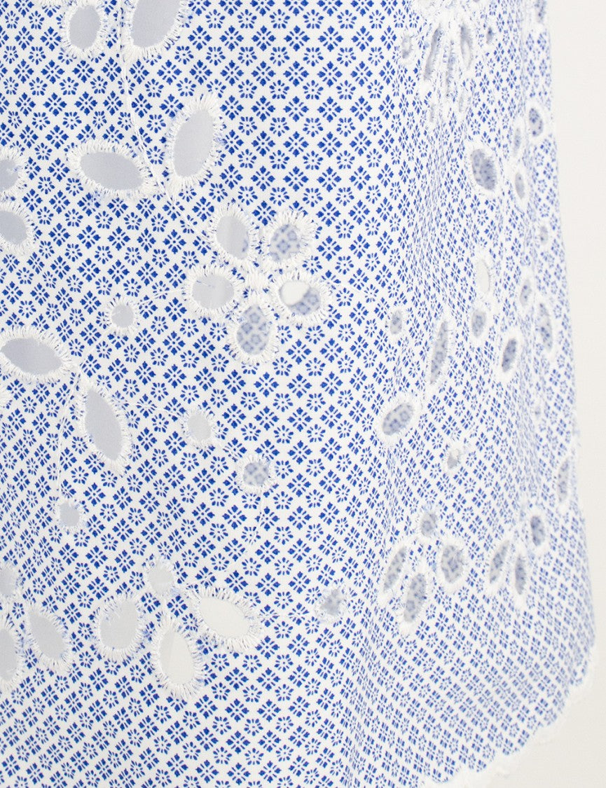 Ermanno Scervino Trousers With Intricate Floral Lace Detailing