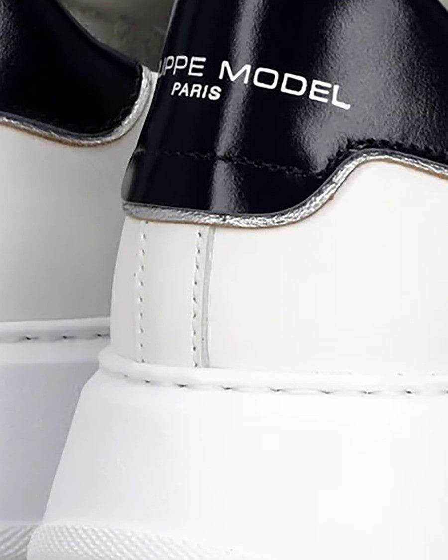 Philippe Model Temple Low Man Blanc/Blue Sneakers