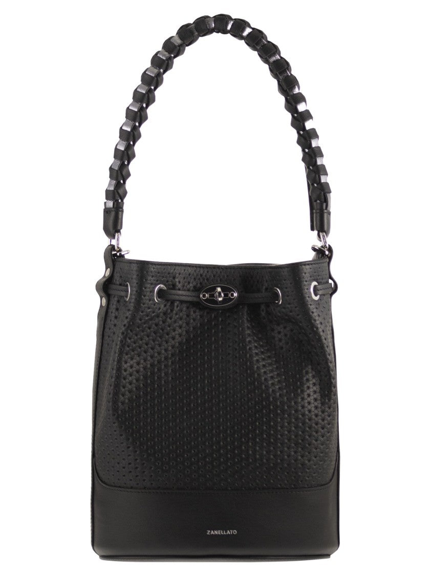 Zanellato Monda' - Leather Bucket Bag S