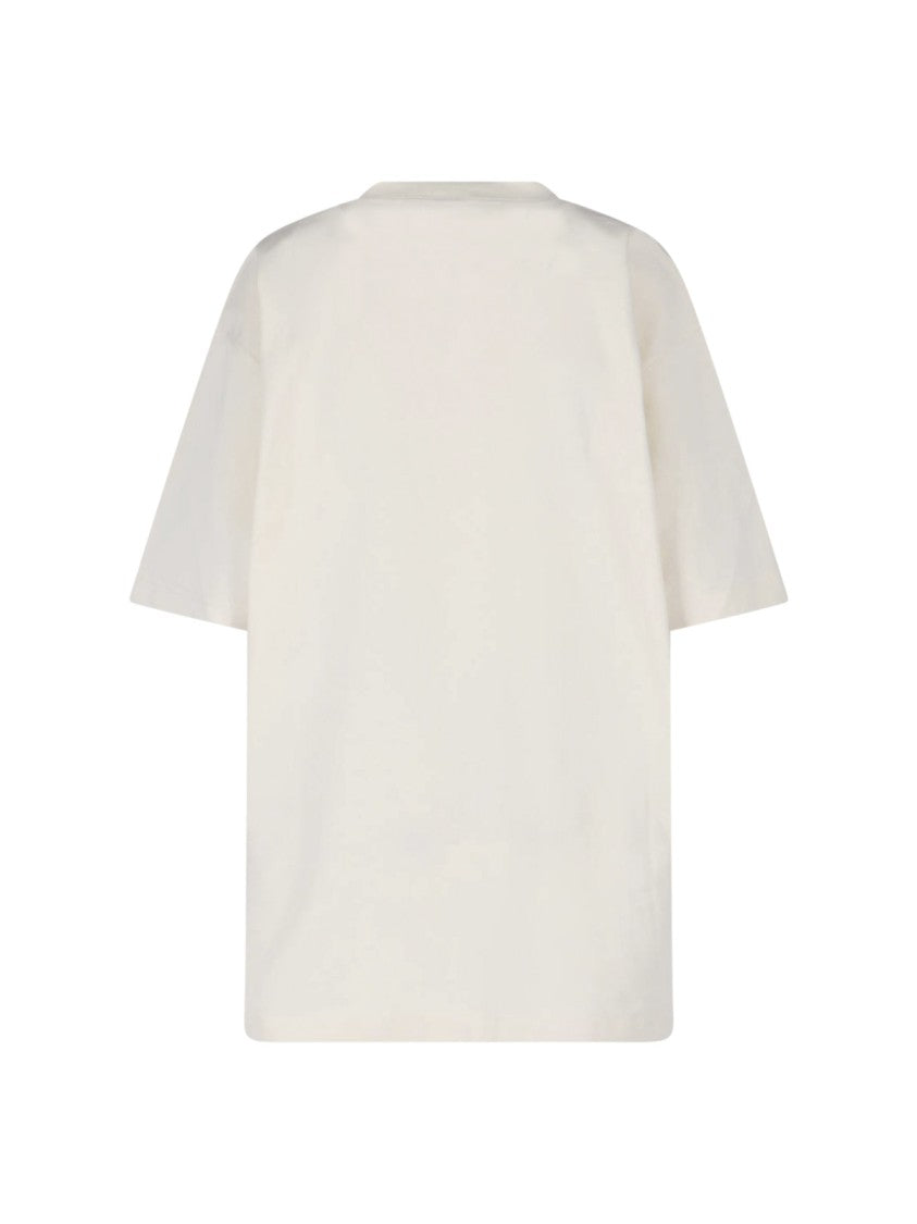 Stella Mccartney Cream Come Together Relaxed T-Shirt