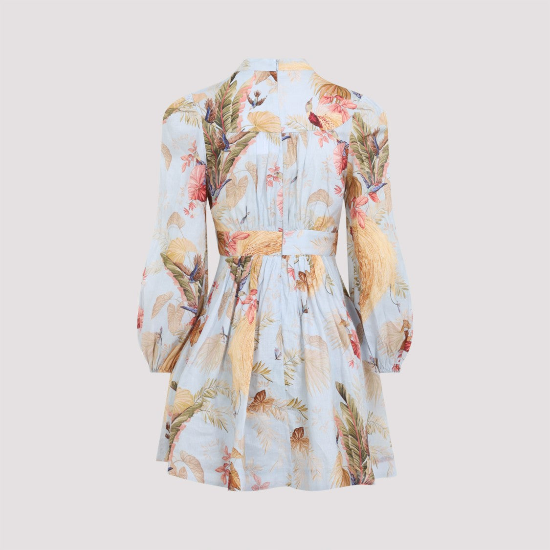 Zimmermann Ascension Plunge Mini Dress