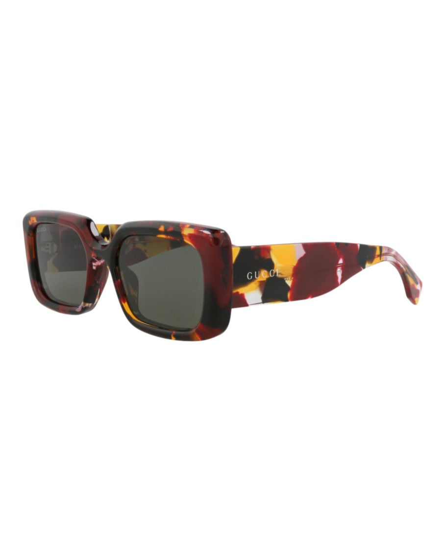 Gucci Square-Frame Recycled Acetate Sunglasses