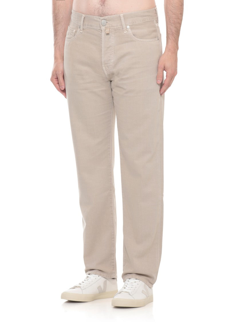 Jacob Cohen Beige Edo Cotton Jeans